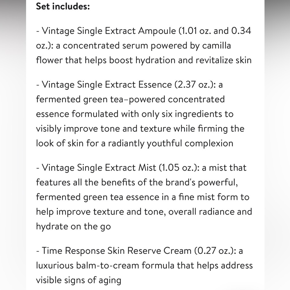 AMOREPACIFIC Vintage Single Extract Ritual Set (Limited Edition) - Picture 4 of 4